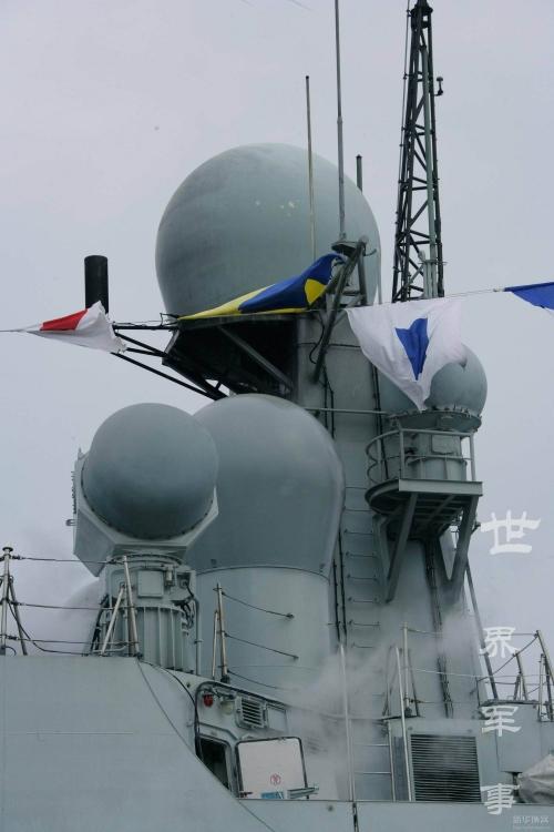 我军052B广州舰进船厂改装 或扩建机库加装垂发系统